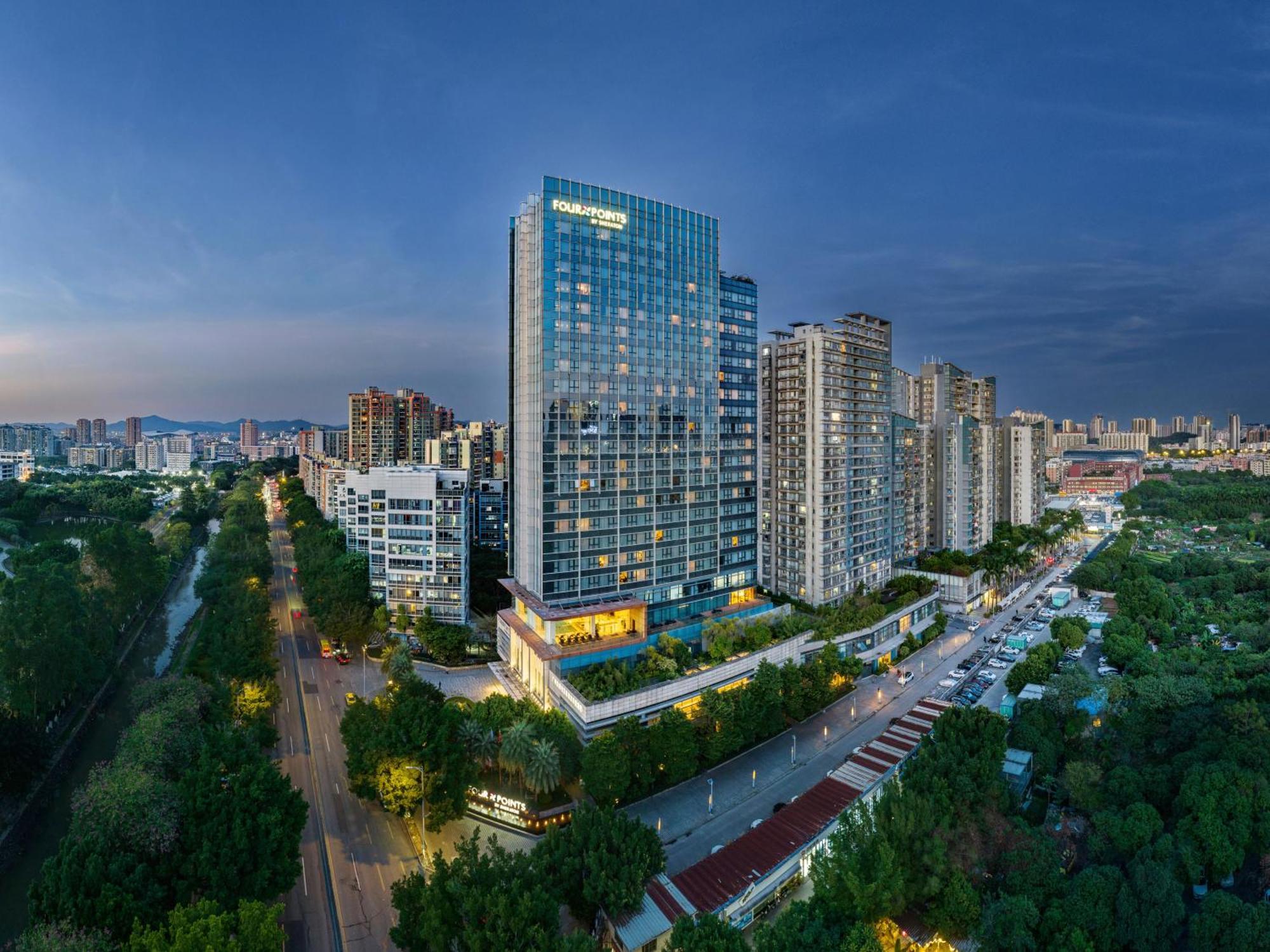 Four Points By Sheraton Guangzhou, Dongpu Tianhe Exteriér fotografie